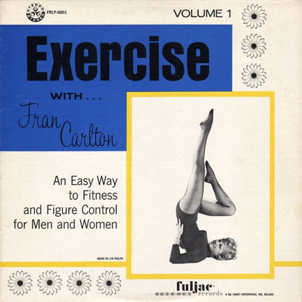 WORK IT GIRL // vintage exercise albums Modern Kiddo